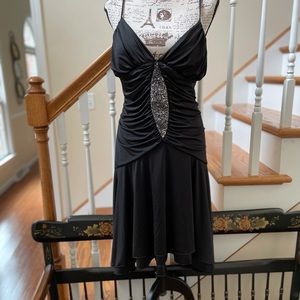 Vintage Style Black Cocktail Dress by Intrigue